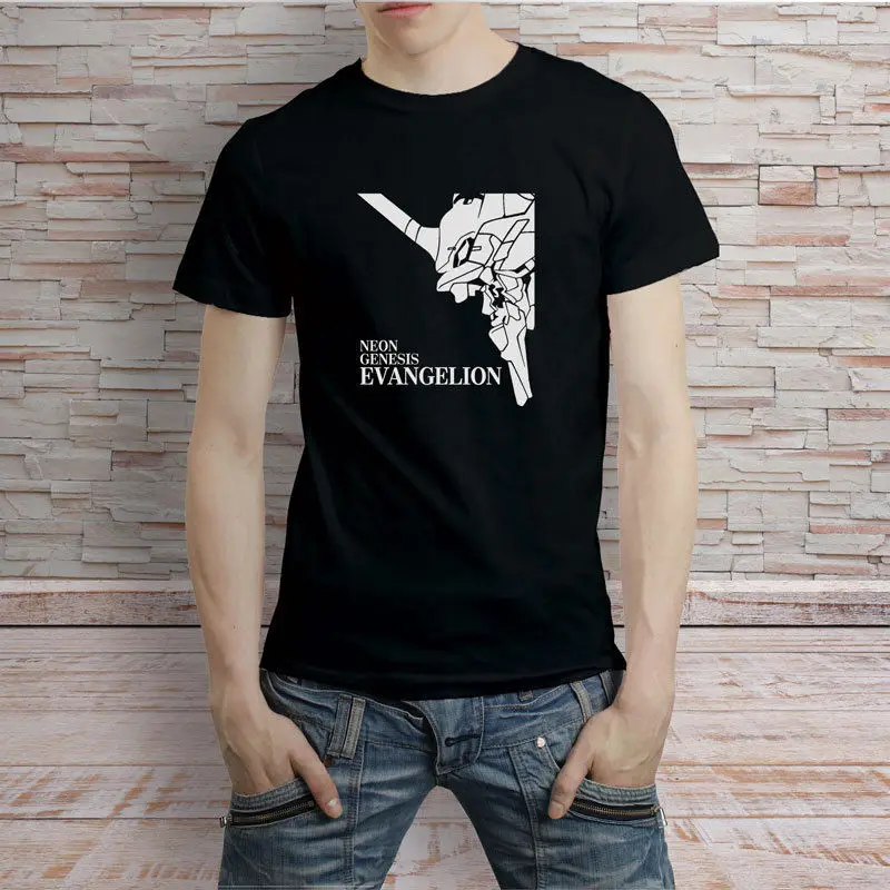 Neon Genesis Evangelion Anime Manga Japan Series T-Shirt Tee | Мужская одежда