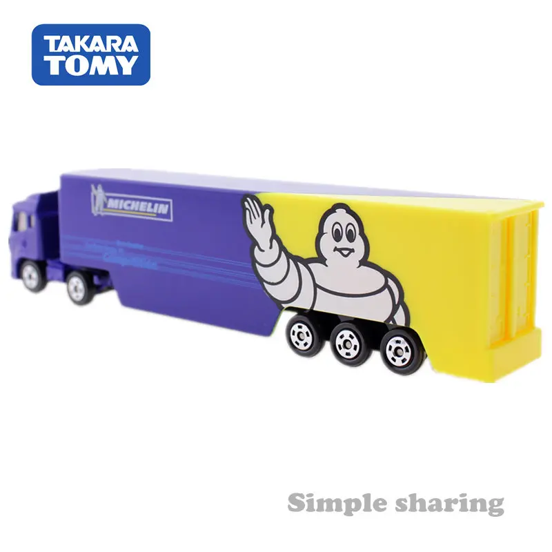 Модель транспортера Takara Tomy Tomica № 135 Michelin литые миниатюрные автомобильные