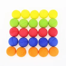 Pack of 10 Round Dart Refills Foam Bullets for Rival Zeus Apollo Nerf Toy Gun - 5 colors Mixed color 15 Round Dart Pack of 10 Round Dart Refills Foam Bullets for Rival Zeus Apollo Nerf Toy Gun - 5 colors Mixed color 15 Round Dart
