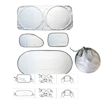 

Car Windshield Sunshade Sun Shade Side Rear Window Shades UV Rays Sun Visor Protector Easy to install