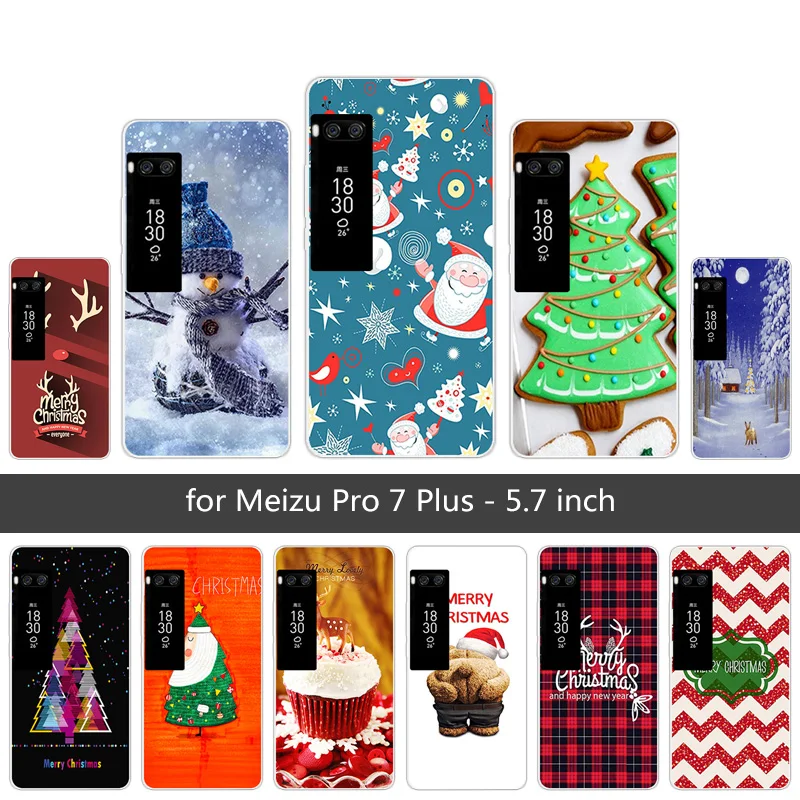 Роскошный чехол для Meizu Pro 7 PRO7 силиконовый Веселый Чехол телефона с