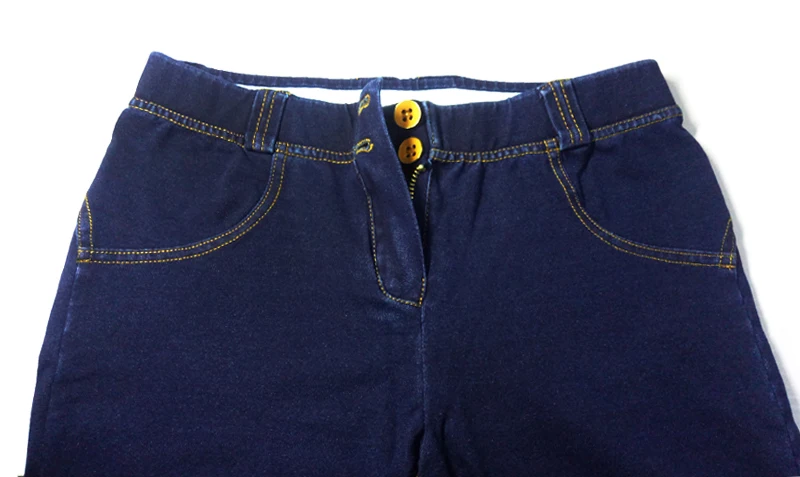 LIBERJOG женские трикотажные джинсы фитнес леггинсы пуш-ап бедра низкая талия кремниевый ремешок стрейч камуфляж женские брюки карандаш с молнией