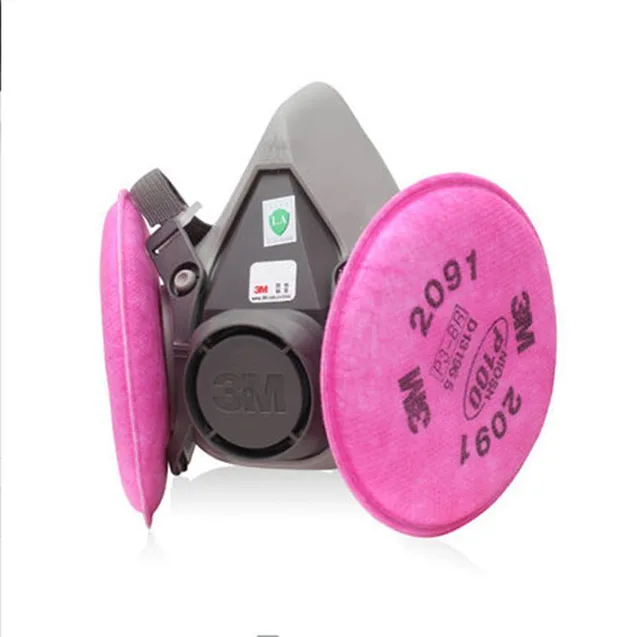 9 In 1 3M 6200 Industry Half Face Paint Spray Gas Mask Respirator Protective Safety Work Dust Proof Respirator Mask With Filter