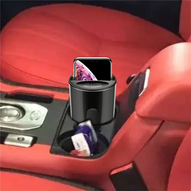 CARPRIE 10 Вт автомобильное беспроводное быстрое зарядное устройство с USB выходом для iphone MAX/XR для SAMSUNG Galaxy S9/S8/S7/S6/Note8/Note5 edge 907