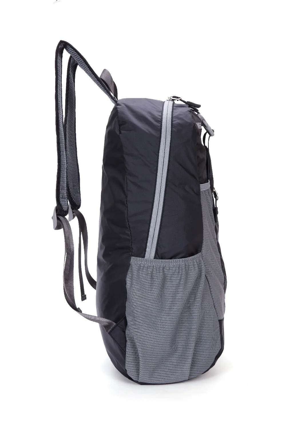 Легкий складной рюкзак MIER водонепроницаемый удобный дорожный 30 л черный|backpack