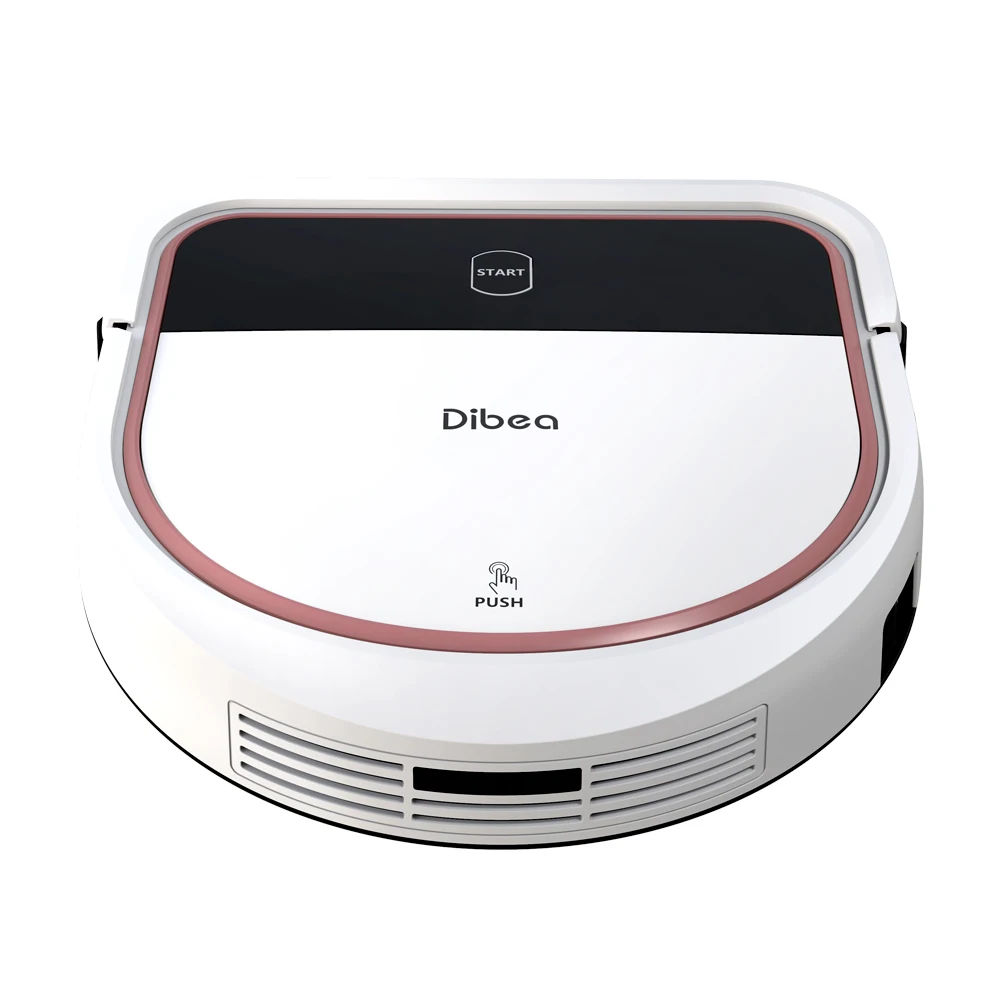 Dibea D500A Профессиональный робот-пылесос для дома, мокрая швабра, автоматическая очистка пыли, стерилизация, умный планируемый wifi приложение, карта