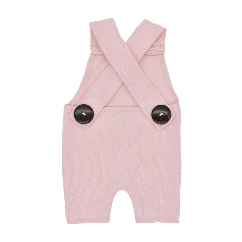 Комбинезон на пуговицах для фотосессии новорожденных; штаны; Детский комбинезон для фотосессии - Цвет: Pink