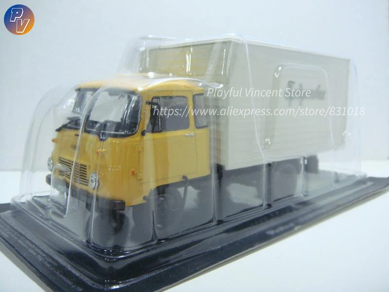 

rare 1:43 DE LD3000 Russian Old Truck Container Car Model Alloy Collection Model