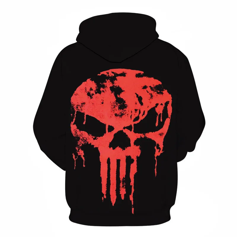 punisher pullover hoodie