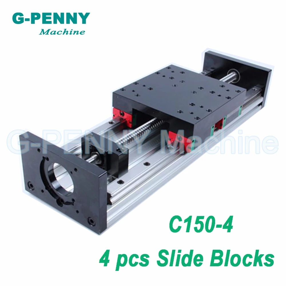 Cnc Z Axis Slide Table Hg20 Linear Guide Rail Slidling Table With Ball