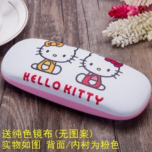 Новое поступление KT Cat Girl близорукость Чехол для очков модный розовый hello kitty Студенческая портативная коробка для очков женский Чехол для очков s - Цвет: M4