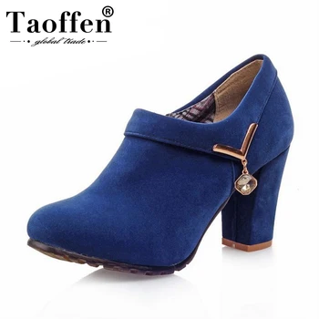 

TAOFFEN Women High Heel Sandals Real Leather Buckle Mixied Color Women Sandals Sexy Fashion Party Dress Footwear Size 33-40