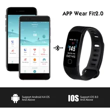 Diggro R8C умный Браслет цветной экран Bluetooth 4,0 монитор сердечного ритма артериального давления наручный умный Браслет для IOS Android