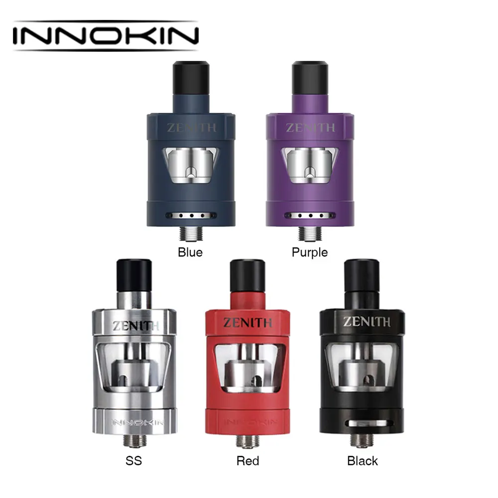 Оригинальный атомайзер Innokin Zenith MTL объемом 2 мл/4 мл с катушкой 0. 8 Ом/1 6 Ом для