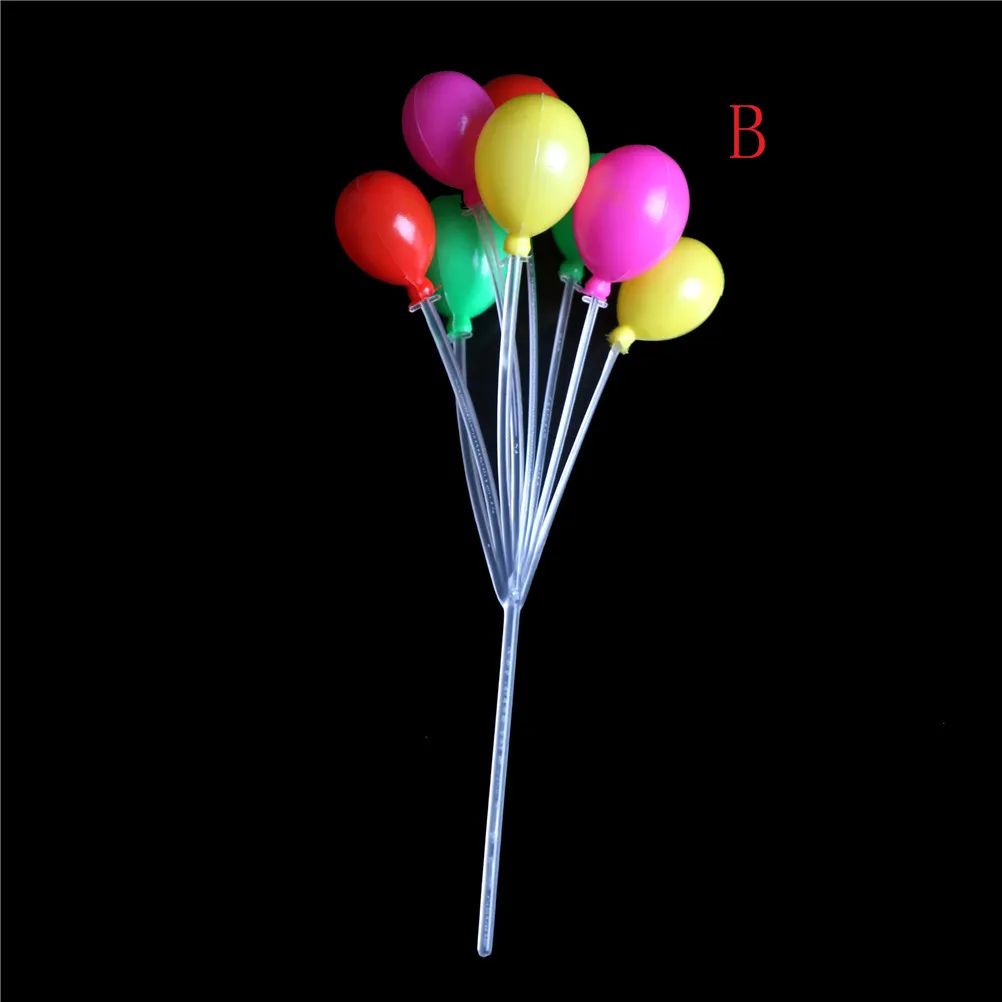 Mini Round Or Heart-shaped Balloon Doll House Microfilm Furniture 1Set for Doll Toys Girl Play House doll accessories plush doll accessories dollhouse violin crafts dollhouse christmas lights