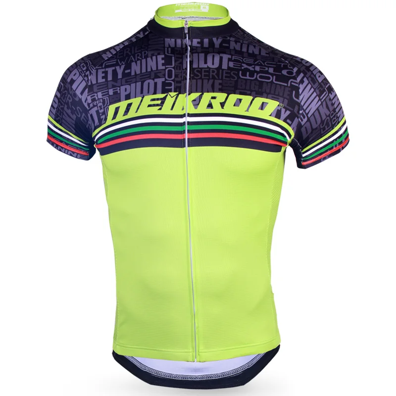 Джерси для велоспорта Meikroo Pro team, летняя одежда, дышащая быстросохнущая футболка с короткими рукавами из Джерси для езды на велосипеде