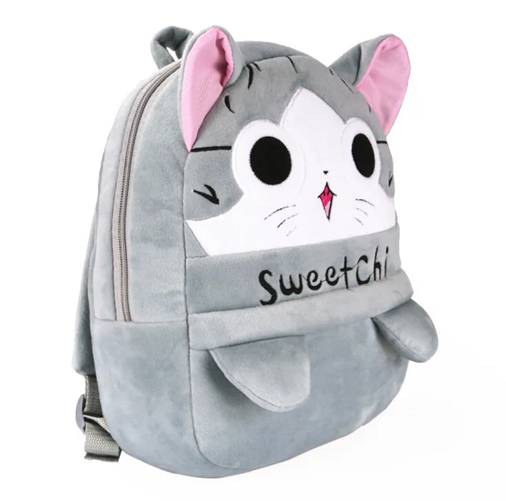 30*24 см Sweetchi Cat плюшевые рюкзаки мультфильм игрушки рюкзак унисекс характер школьная сумка для детей подарок