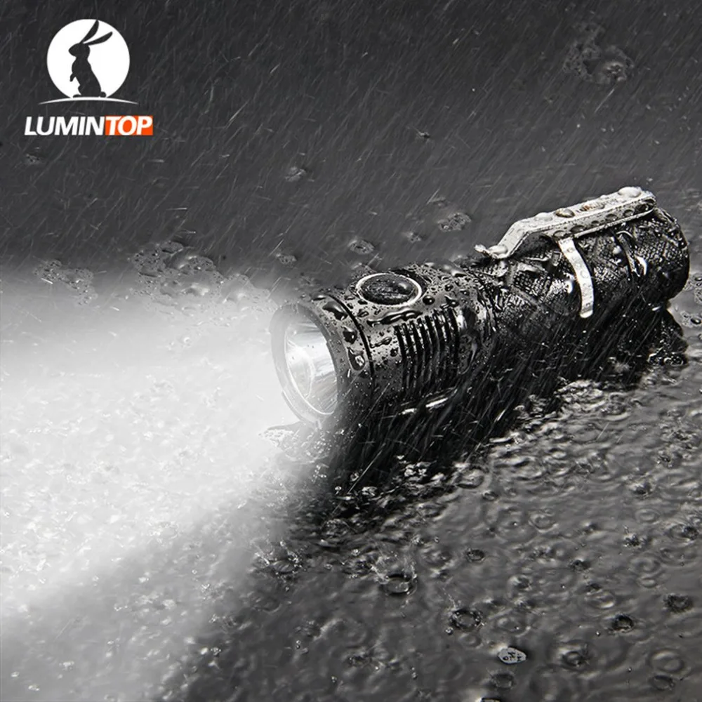 

LUMINTOP SDMINI Max Output of 920 Lumens Micro-USB Interface Rechargeable Tactical Flashlight Cree XP-L HI LED