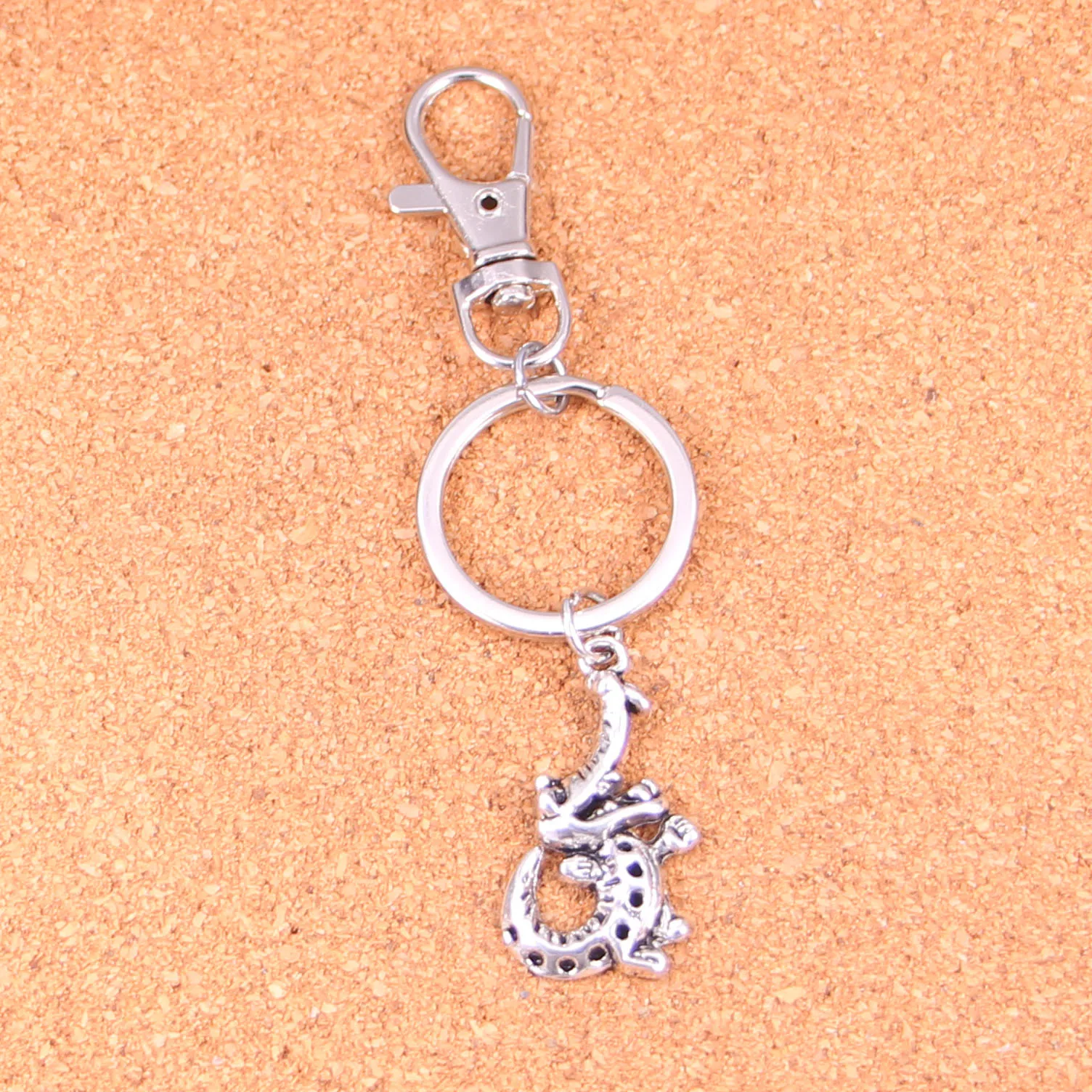 Alligator Crocodile Keychain Purse Car Key Chain Bag Decorative Alloy