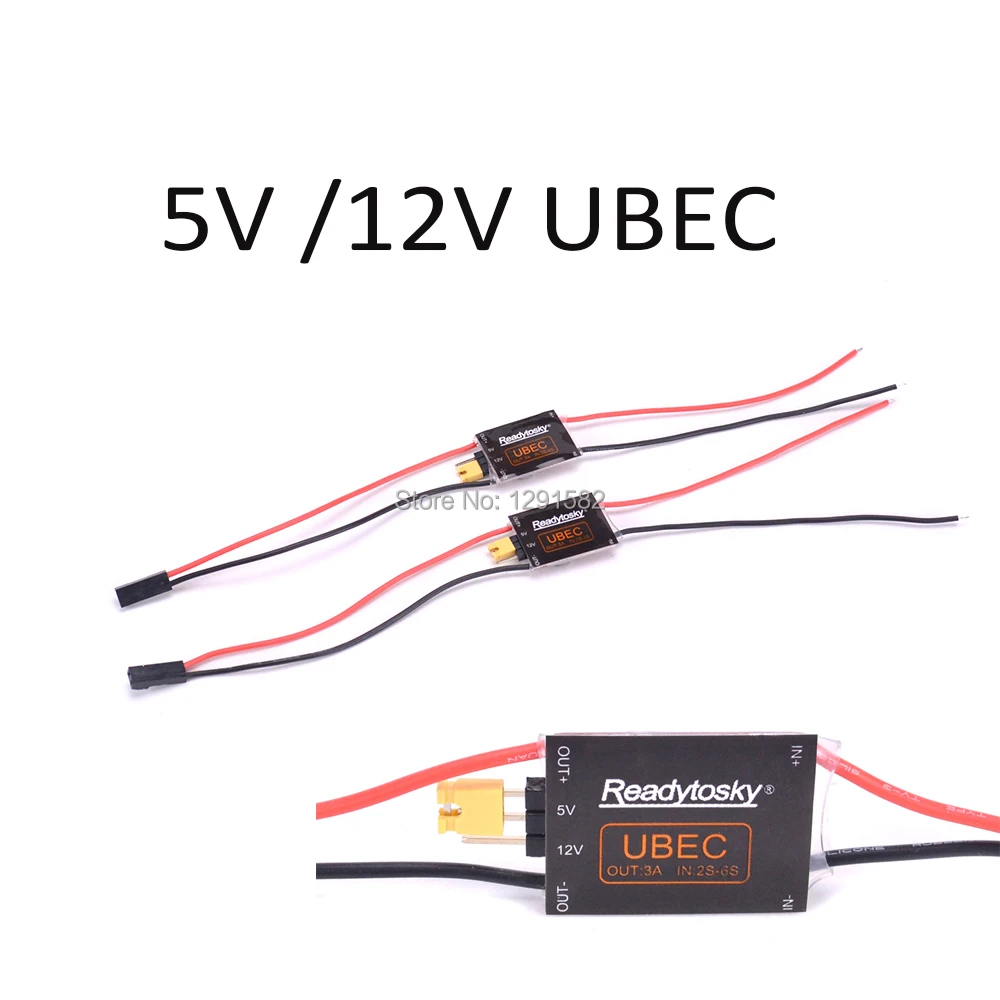 RC Plane FPV UBEC 3A 12V Drone Parts for DIY RC Toy Drone Helicopter