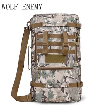 

Outdoor Sport 50L Women Bag Mountaineering Tactical Backpacks Hiking Camping Men Travel Bags Camouflage Laptop Backpack