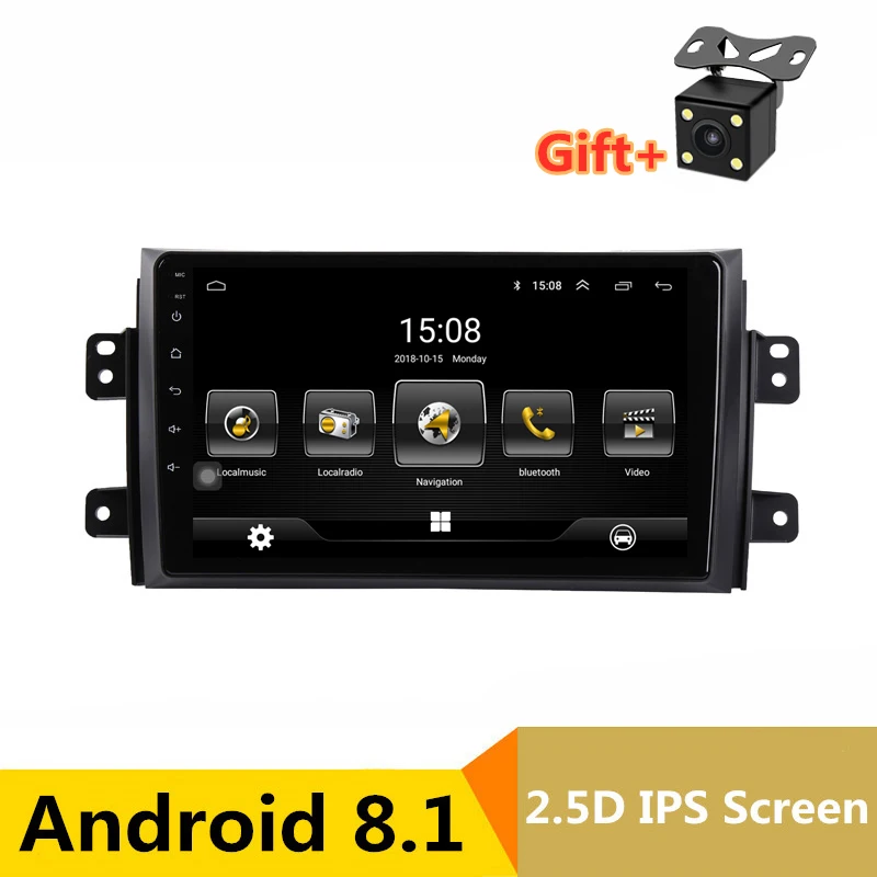 9 inch Android 8.1 Car DVD Player GPS for Suzuki SX4 2006-2012 2013 audio car radio stereo navigator with bluetooth wifi 9 inch Android 8.1 Car DVD Player GPS for Suzuki SX4 2006-2012 2013 audio car radio stereo navigator with bluetooth wifi