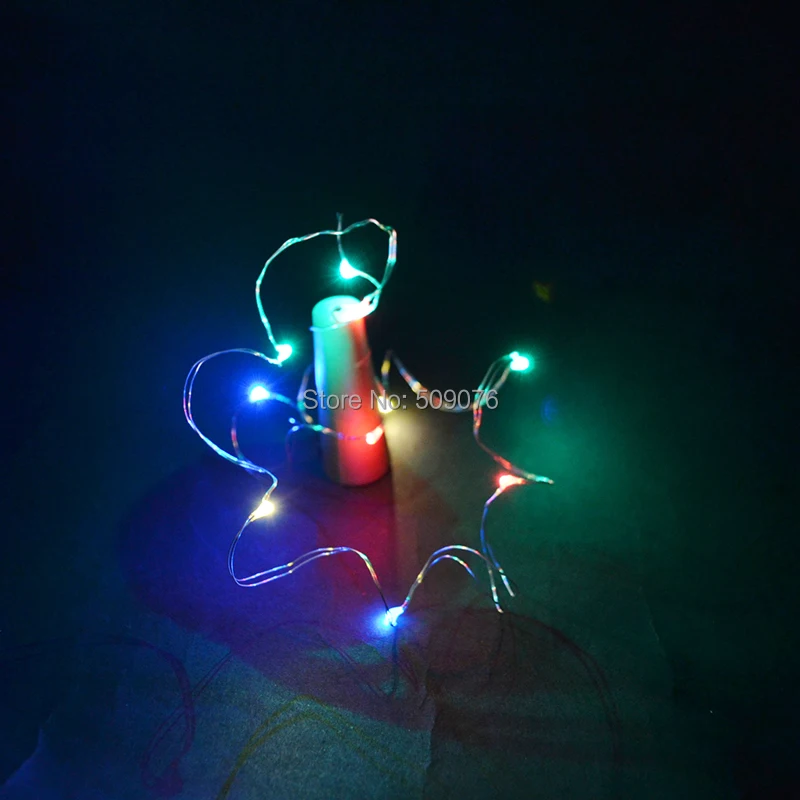 

6PCS/lot Cork Bottle Stopper Lights Fairy String LED Lights Bulbs string lights for Party Wedding Concert Festival Christmas
