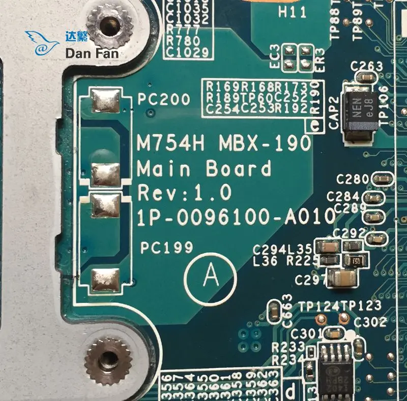Материнская плата A1744972A для ноутбука SONY M754H VGN SR 1P 0096100 A010 материнская на 100%