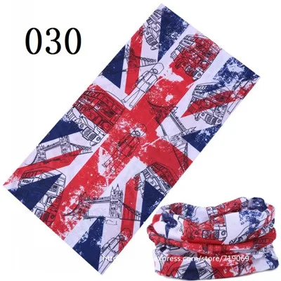 Flag Series Headscarf Riding Bicycle Motorcycle Variety Turban Novelty Bandanas Magic Headband Veil Multi Head Scarf Scarves