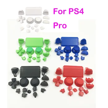 

50SETS Replacement R2/L2 R1/L1 Dpad Touchpad Button Set For Playstat Set For Sony PS4 Pro CUH-ZCT2 Controller