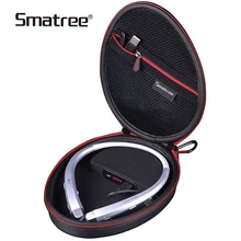 Bolsa para auriculares inalámbricos Smatree, estuche de carga para LG HBS 910/1100/900/800/760/750/730/700W (los auriculares no están incluidos)