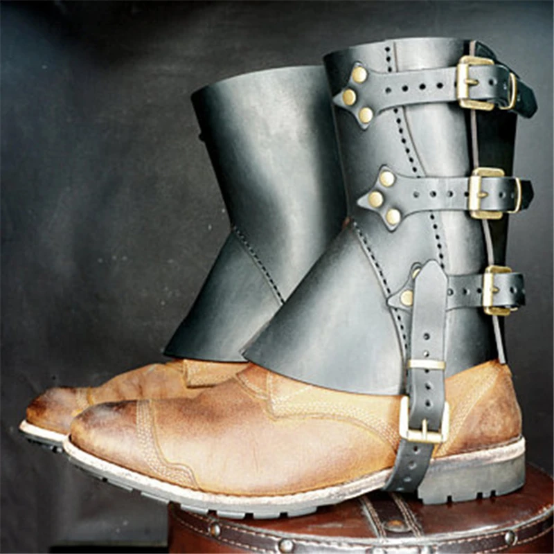 Рыцарские ботинки в стиле ретро для мужчин и женщин; ботинки воина для косплея; бронежилет для мужчин и взрослых