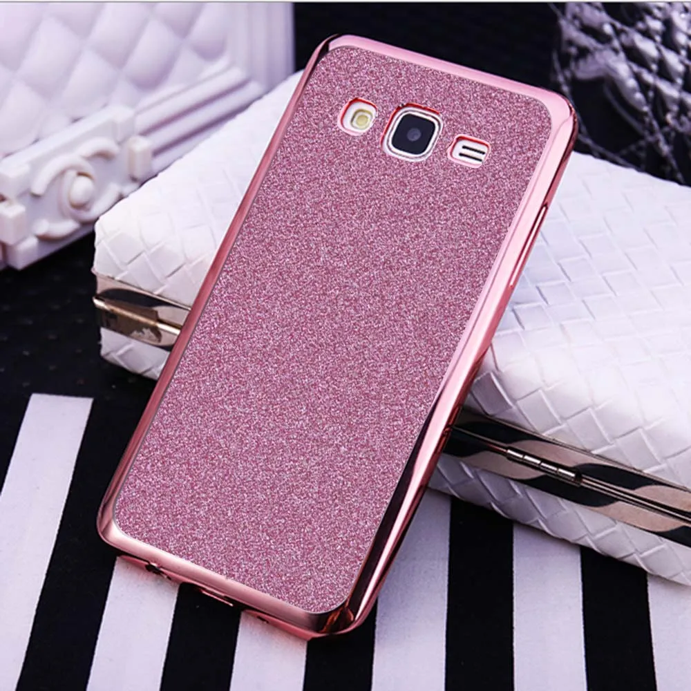 Para Fundas Galaxy J3 2016 funda brillante para Samsung Galaxy J3 funda de teléfono TPU dorada funda silicona suave brillante - AliExpress Teléfonos y telecomunicaciones