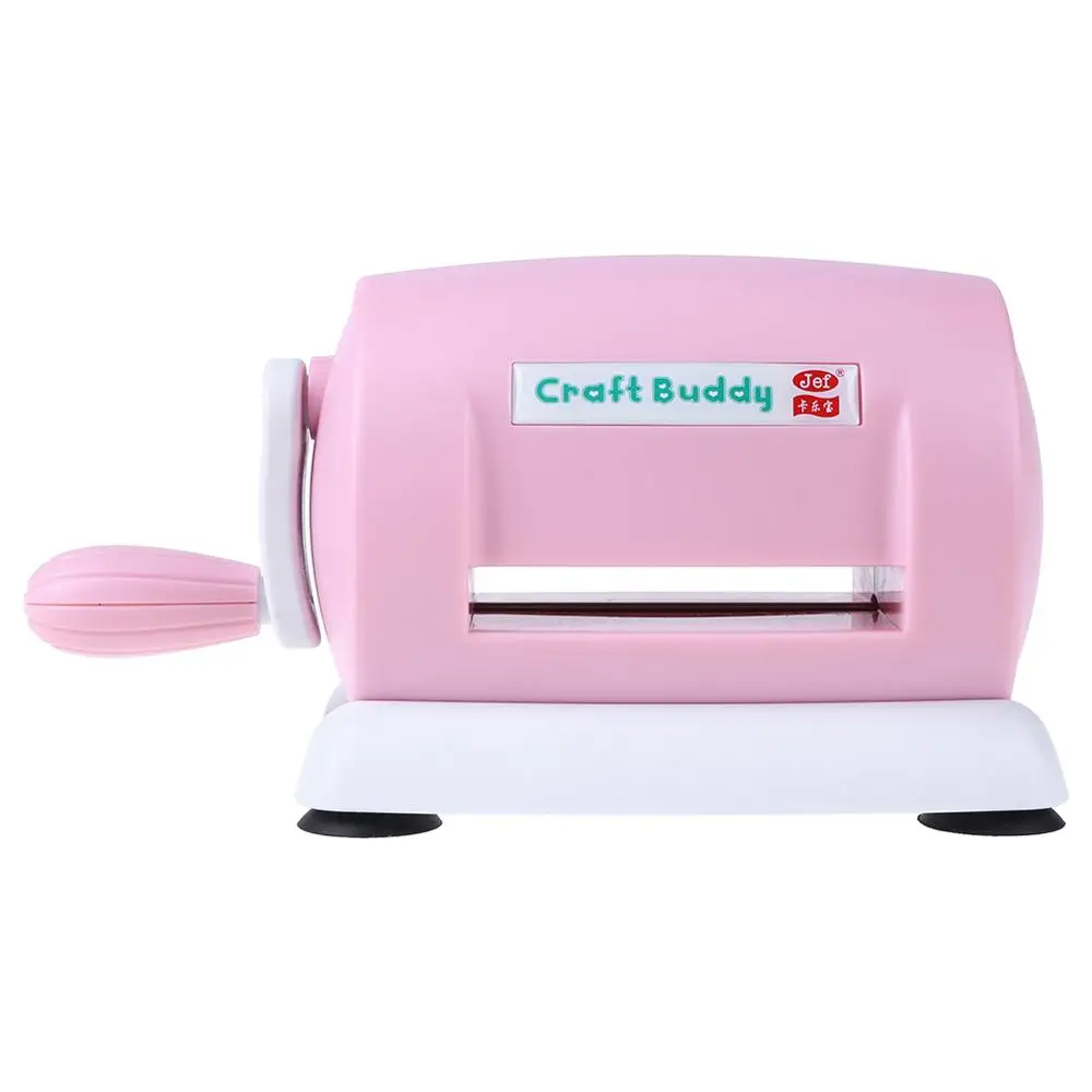 DIY вырубная машина для тиснения скрапбукинга, вырубная машина для бумаги, вырубная машина для домашнего тиснения, инструмент для тиснения, розовый, фиолетовый - Цвет: Pink