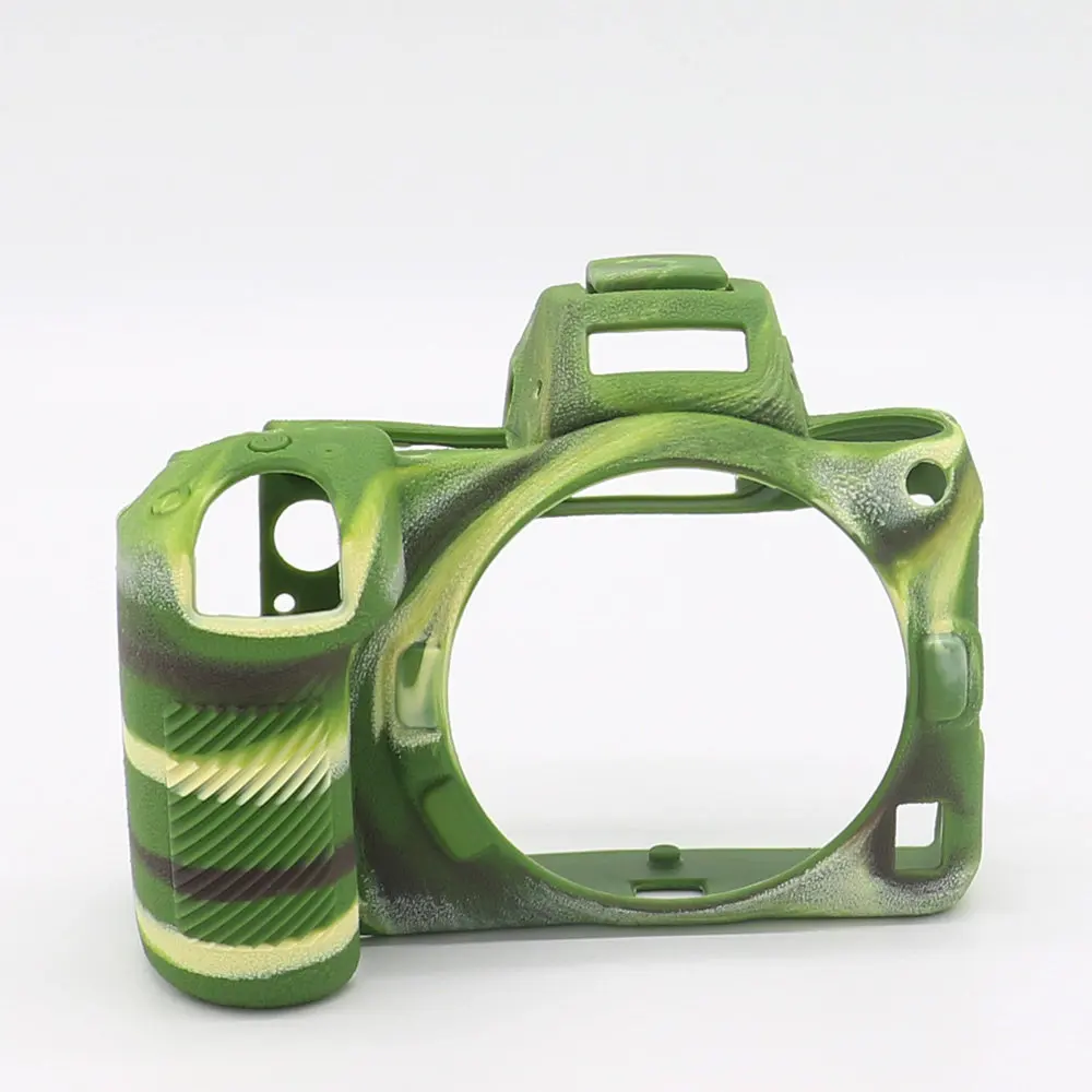 Z6 Z7 Camouflage Камера силиконовый чехол Защитный чехол для Nikon Z7 Z6 D3400 D3500 D5300 D5500 D5600 D7100 D7200 D7500 D810 D810A D750 D850 DSLR - Цвет: Z6 Z7 Camouflage
