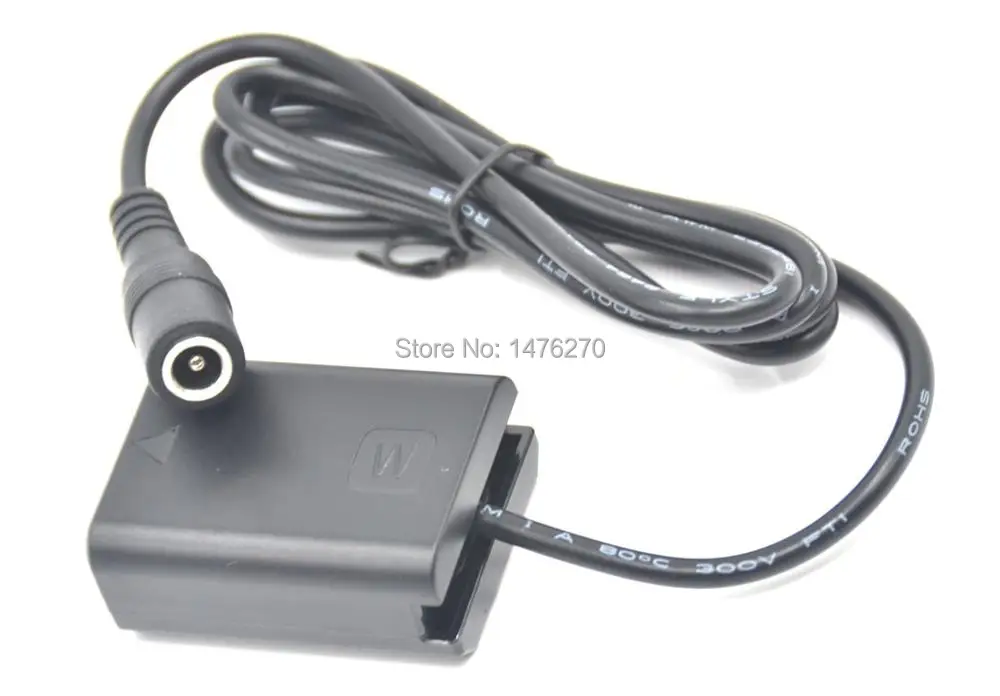 AC PW20 NP FW50 DC Coupler battery fit external power charger for Sony a7 a7R a7S NEX 7 A77