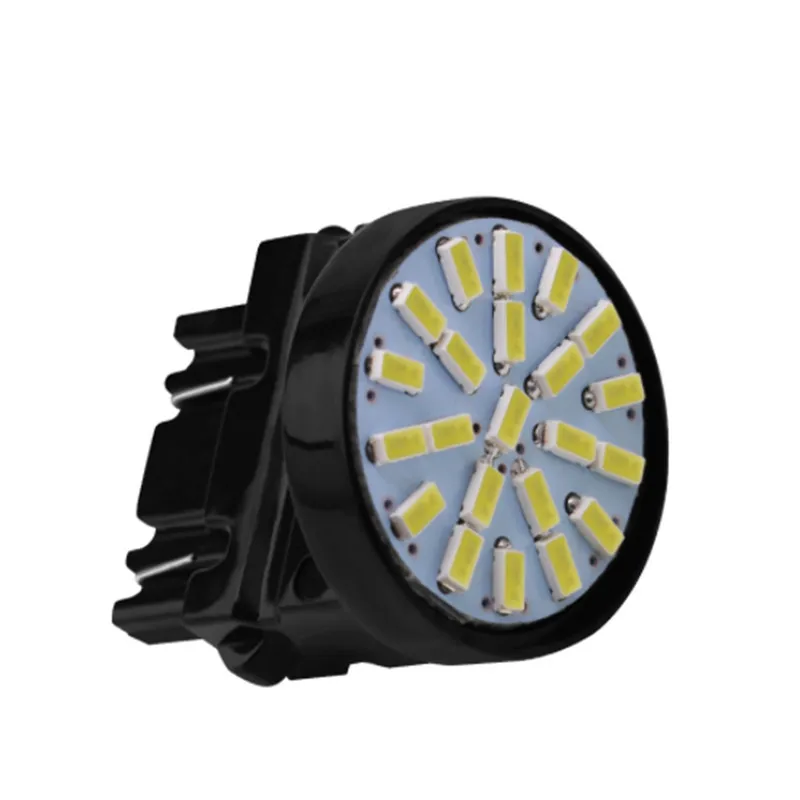 100x автомобильная лампа для стайлинга s25 1157 1156 Ba15s 3156 3157 7440 7443 22 Led 3014 22smd Свет