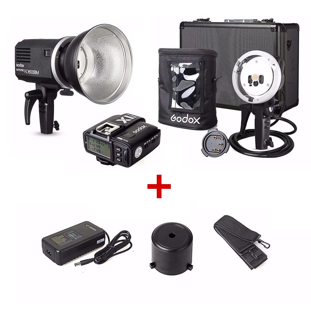 Godox AD600BM HSS 600W Наружная вспышка (крепление Bowens) для Canon/Nikon/Sony/Olympus/Panasonic + AD-H600 X1T-C