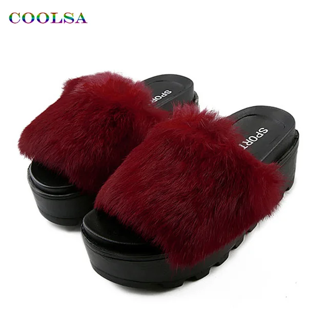fluffy platform slides