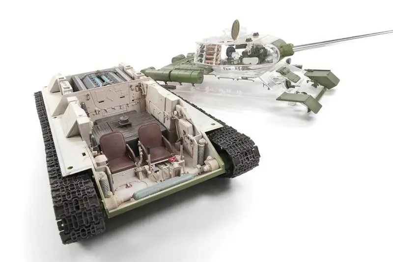 1/35 бой Орел Su Т-34/85 бак с точки зрения внутреннего Структура Af35s55