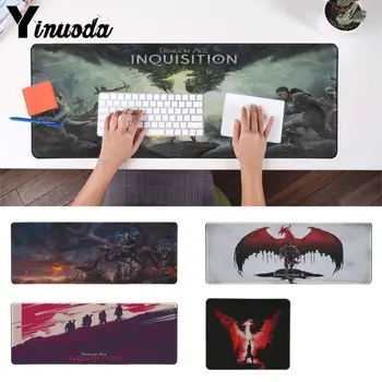 

Yinuoda Custom Skin Dragon age game Rubber Mouse Durable Desktop pad Mousepad Anti-Slip Laptop PC Mice Pad Mat Mousepad gamer