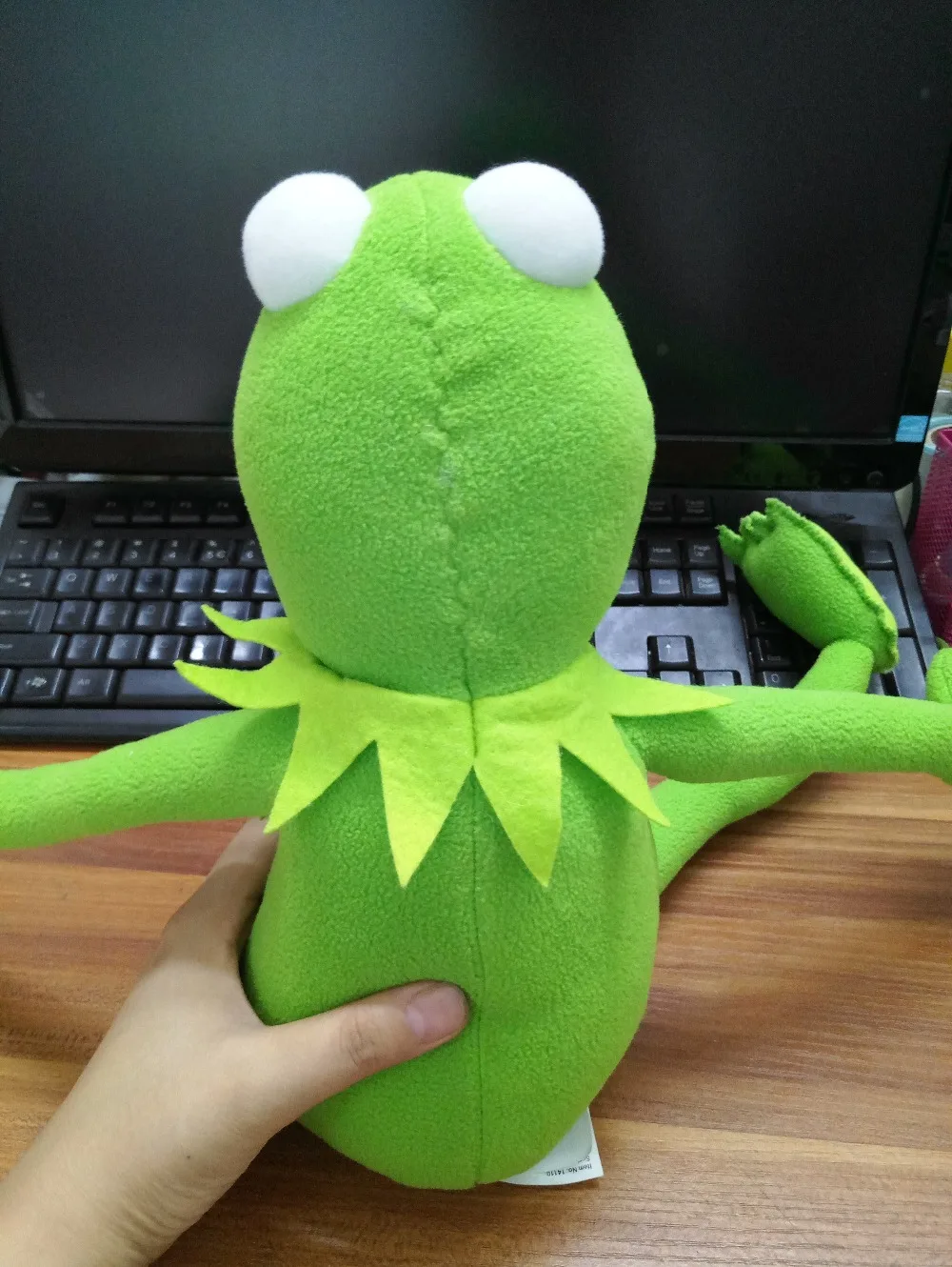 Игрушка плюшевая лягушка из мультфильма Улица Сезам 18 дюймов|sesame street|kermit frogsesame