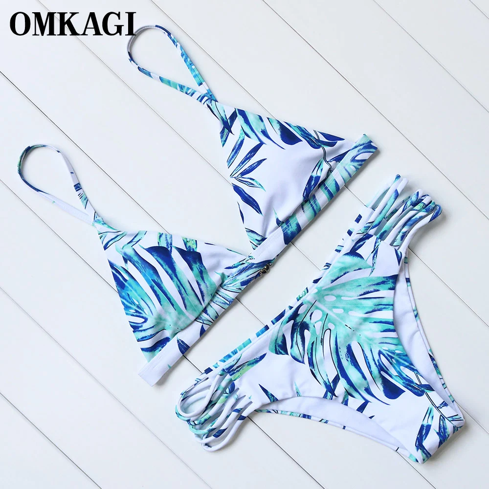OMKAGI Brand Swimsuit Swimwear Women Push Up Bikini Set Swimming Bathing Suit Beachwear Bandage Brazilian Bikinis Women Summer OMKAGI Brand Swimsuit Swimwear Women Push Up Bikini Set Swimming Bathing Suit Beachwear Bandage Brazilian Bikinis Women Summer