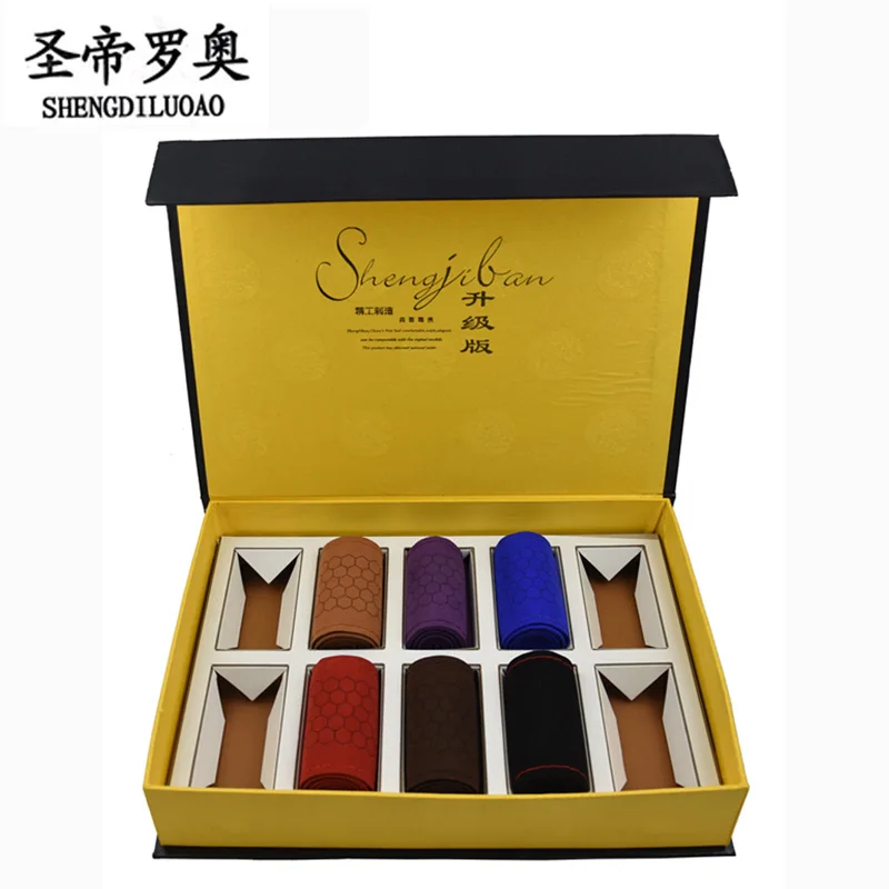 

Hand sew high qualtiy microfiber suede leather honeycomb punching pattern 38cm car steering wheel cover
