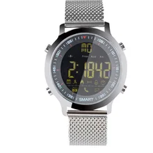 EX18 Smart Watch Diving 50M Waterproof Pedometer Clock Fitness Tracker Bluetooth Phone Message Push Sports Healthy Smartwatch