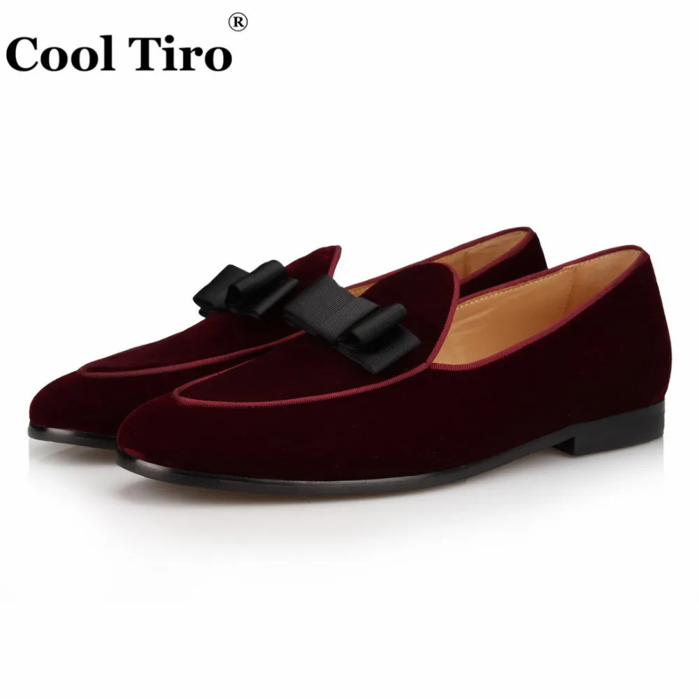 velvet  loafers Bow (3)