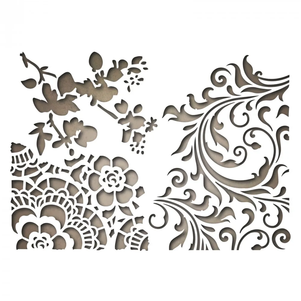 

2019 New DIY Layered Metal Cutting Dies and Scrapbooking For Paper Making Flowers Embossing Frame Card Craft Set