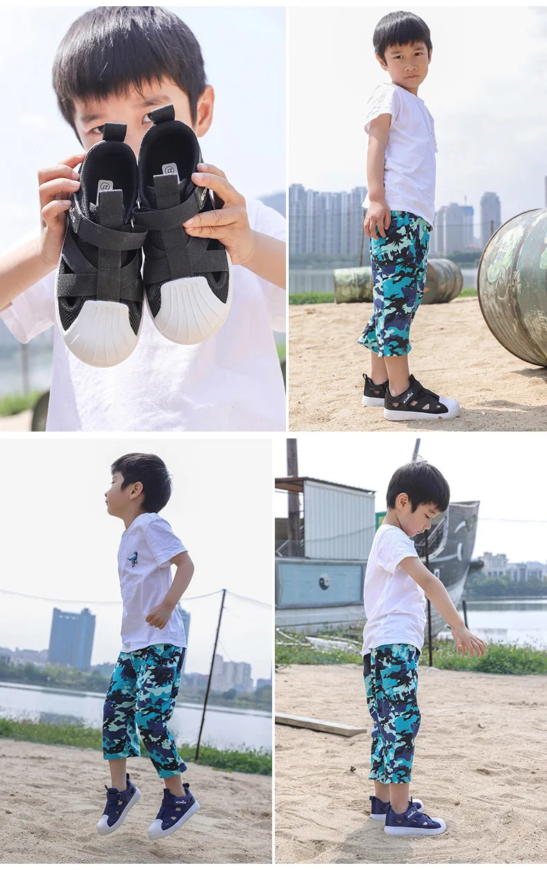 PINSEN 2019 Summer Kids Shoes For Boys Sneakers Fashion Children Shoes Girls Casual Sport shoes (8)