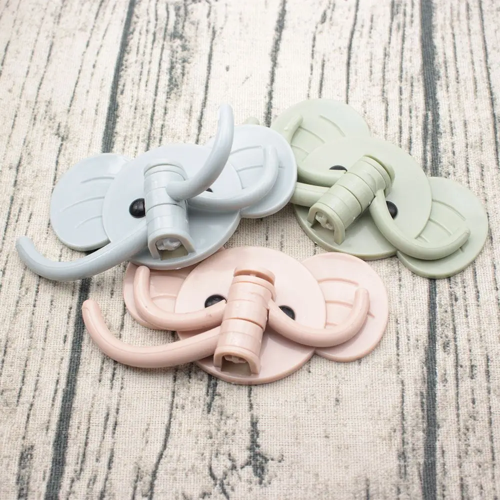 Elephant Nose Hook Self Adhesive Stick On Hooks Door/Wall Sticky Hanger