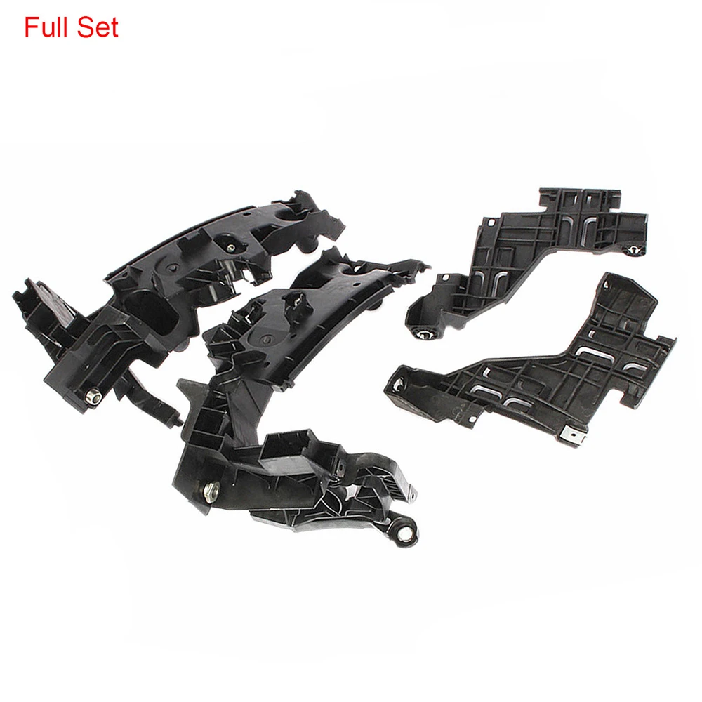 L & R Front Headlight Mount Retainer Plate Bracket Bottom For ADUI Q5 8R 09-12 L & R Front Headlight Mount Retainer Plate Bracket Bottom For ADUI Q5 8R 09-12